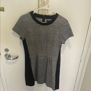 Madewell gray work dress with flattering sides